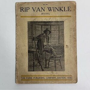vintage school classic series rip van winkle irving paine publishing as is